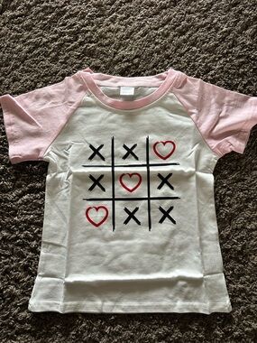 SUWATOIN Kids Valentine Shirt Girls 5T Toddler Valentines Day T-Shirt